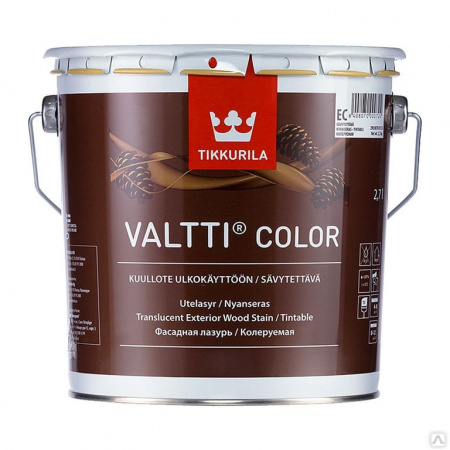 Фасадная лазурь Valtti Color Tikkurila 2,7 л
