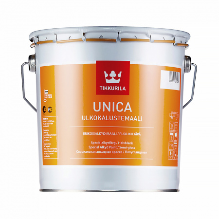 Специальная алкидная краска Unica Tikkurila база С 2,7 л